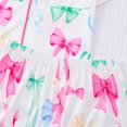 thumbnail image 6 of Conairie Pajama Sets for Women Valentine Bow Print Casual Button Down Shirt And Shorts Pj Set Loungewear Soft Two Piece Holiday Sleepwear White XL, 6 of 6