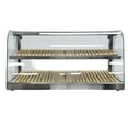 thumbnail image 3 of 39in. Commercial Countertop Bakery Display Case 5.2 Cu.Ft. Curved Glass Lighted Showcase 110V, 3 of 10