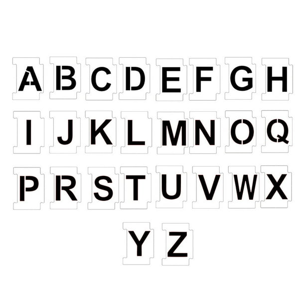 Number Stencil Kit Use Art Home Decorations Letters Templates Supplies Alphabet Pattern for