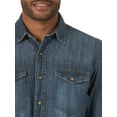 thumbnail image 3 of Wrangler Men's Long Sleeve Denim Shirt, 3 of 4