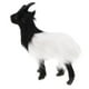 thumbnail image 5 of Mini simulación de cabra oveja animal muñecos de peluche niños juguete árbol decoración Blanco negro, 5 of 9