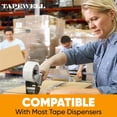 thumbnail image 2 of Woeilo Shipping Tape Rolls - Clear Packing Tape 1.88 Inch Wide - Box Tape for Moving - Packing Tape Refills for Dispenser - 3 Pack Clear Tape Rolls - 164 Yards, 2 of 5