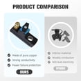 thumbnail image 6 of Battery Disconnect Switch, Heavy Duty Battery Shut Off Switch, Current Master Battery Power Cut Isolator Kill Switch, Quick Disconnect Battery Cut Off Universal Switch for Car, RV and Boat(Square, 1), 6 of 7
