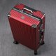 thumbnail image 4 of Equipaje de ángulo recto, marco de aluminio Retro, bolsa de embarque con ruedas Universal, Maleta de caja de cuero con contraseña de viaje de gran capacidad, 4 of 4