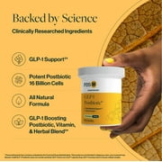 Resbiotic resM Heat-Treated Probiotic Supplement for Metabolism & Gut Health, 30 Capsules