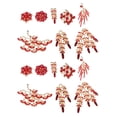 thumbnail image 1 of Pearl Embellishments, 16Pcs Household Pearl Flower Buttons   For Jewelry Making, 1 of 8