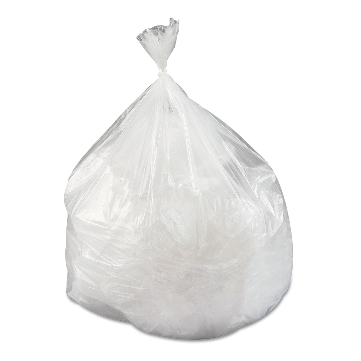 Inteplast Group High-density Commercial Can Liners Value Pack, 16 Gal, 7 Microns, 24" X 31 ", Clear, 1,000/carton