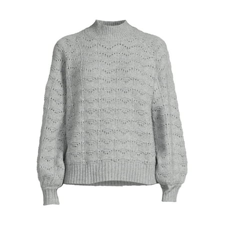 Time And Tru Women's Pointelle Sweater