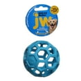 thumbnail image 3 of Jw Pet Hol-ee Roller Natural Rubber Dog Toy Puzzle Ball, Tug & Fetch or Stuff Treats, Medium 4.5" for Small to Medium Breeds, Assorted, 3 of 6