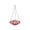 D, variant on USB Hanging Bird Bath Fountain, Elegant Outdoor Metal Birdbath with Electric Pump, Weatherproof Rustproof Decorative Basin for Hummingbird, Small Gardens Patios Balconies Yard Pathway Lawn