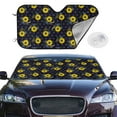 thumbnail image 2 of Daiia Sunflowers Windshield Sun Shade for Car SUV Truck (Medium ), Car Sun Shade Windshield, Car Shades for Front Windows, Sunshade for Car Windshield, 2 of 7