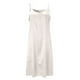 thumbnail image 3 of Gibobby Maxi Vestido De Dama Vestido liso a la moda para mujer, vestido holgado con cuello de y tirantes sin mangas, camisón para el(Blanco, XXL), 3 of 5