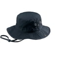 thumbnail image 2 of Top Headwear Cotton Twill Washed Hunting Hat - Black - Large, 2 of 2