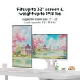 thumbnail image 2 of Pixio PS1D Wave Pink Dual Monitor Arm Stand Desk Mount - Fits up to 32 inches Monitors and up to 19.8lbs. VESA Compatibility and Integrated Cable Management, 2 of 7