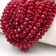 thumbnail image 1 of 2 3 4 6 8mm Rondelle Flat Faceted Crystal Beads for Jewelry Making Solid Color Loose Spacer Glass Beads Bracelet Necklace DIY, 1 of 5