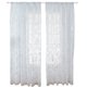 thumbnail image 2 of Cortina de gasa de plumas ventana translúcida paneles de cortina de habitación cortinas de tul divisor de habitación 2 piezas Speravity ZHF0411, 2 of 6