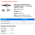 thumbnail image 2 of Upstream Air Fuel Ratio Sensor - Compatible with 2011 - 2017 Nissan Juke N.i.s.m.o RS 2012 2013 2014 2015 2016, 2 of 2