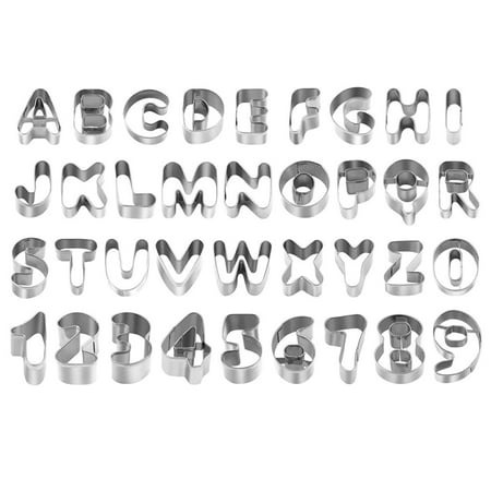 

36Pcs Stainless Steel Biscuit Molds Reusable Cookie Cutters Compact Cookie Molds