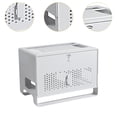thumbnail image 6 of yotijay Router Storage Box Multipurpose Cable Management for Living Room Office Home Gray, 6 of 9