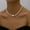 N03822, variant on Trend Elegant Jewelry Wedding Big Pearl Necklace For Womenim