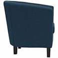 thumbnail image 2 of Modway Prospect Fauteuil d'Appoint Contemporain Moderne Rembourré en Tissu, Couleur Azur, 2 of 4