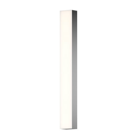 

Sonneman 2592.13 LED Bath Bar Solid Glass Bar Satin Nickel