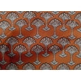 thumbnail image 4 of oneOone Cotton Poplin Fabric Floral Block Printed Fabric 1 Yard 56 Inch Wide, 4 of 4