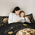 thumbnail image 4 of Feelyou Baseball Gaming Twin Bedding Sets 7-Piece, Cheetah Print Bedding Comforter Set, 4 of 8