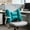 Green, variant on Xheghe Portable Inflatable Lumbar Pillow for Curved Support | Adjusts for Comfort | Ideal for Office, Car, Home & Travel | Perfect for Long Sitting Sessions