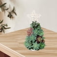 thumbnail image 3 of Árbol de Navidad de PVC epoxi con estrellas para escritorio E, 3 of 7