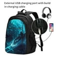 thumbnail image 2 of Disketp Futuristic Jet Ski Adventure Mochila de Viaje Estampada para Laptop con Puerto de Carga USB, Mochila Impermeable para Computadora – Regalo para Hombres y Mujeres, 2 of 7