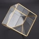 thumbnail image 4 of Macetero de Vidrio NikouMX Forma Geométrica dorada 15,2 cm, 4 of 8