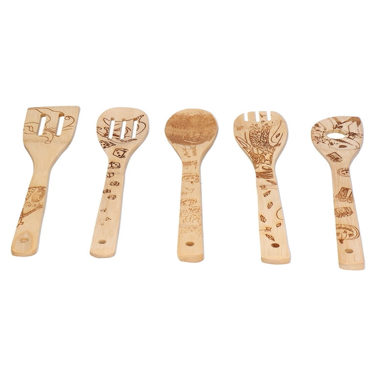 Personalized Wooden Spoons 2 Set Wooden Cooking Utensils