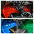 thumbnail image 5 of LEDGlow 12pc Expandable Million Color Pro SMD Interior Underdash Lighting Kit, 5 of 6
