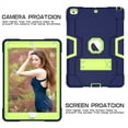 thumbnail image 2 of iPad 5th Gen Case,iPad 6th Gen Case, Dteck Heavy Duty Rugged Shockproof Stand Kids Case Protective Cover For Apple iPad 5th Gen 2017/iPad 6th Gen 2018, Navy+Green, 2 of 6
