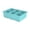 Blue_6 squares, variant on Stackable Large Maker Silicones Tray Freezers Safe Flexible Ice For Refrigerator Space Saving Storage