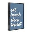 thumbnail image 4 of Stupell Industries Beach Repeat List Typography Painting Black Framed Art Print Wall Art, 12 x 18, 4 of 10