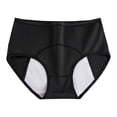 thumbnail image 5 of CAIXIA Plus Size Underwear for Women No Show Panties Women Panties Lightweight Elastic Waistband Ladies Briefs Hipster Bikini Panty, 5 of 5
