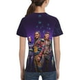 thumbnail image 5 of Descendants 3 Teen T-Shirt Crewneck Short Sleeve Double-Sided Print Summer Tee Shirts Top For Youth Boys Girls Children Small, 5 of 7