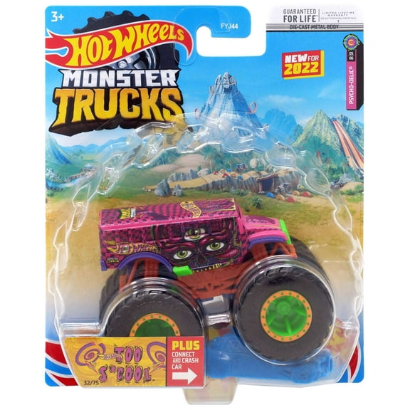 Hot Wheels Psycho-Delic Too S'Cool Diecast Car