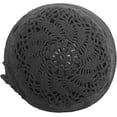 thumbnail image 4 of Women Cotton Bucket Hat Handmade Crochet Knit Floral Summer Bucket Hats, 4 of 4