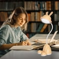 thumbnail image 6 of SPOORYYO USB Rechargeable Three-speed Eye Protection Desk Lamp with Pen Container Design, Energy Saving LED, and Adjustable Brightness for Dormitory, Reading, and Bedroom Use, 6 of 6