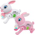 thumbnail image 1 of 2023 Rabbit Toy Music Lovely Luminescent with Traction Rope Attract Attention Entertainment Learning Crawling Cartoon Electronic Walking Rabbit Toy for Child, 1 of 8