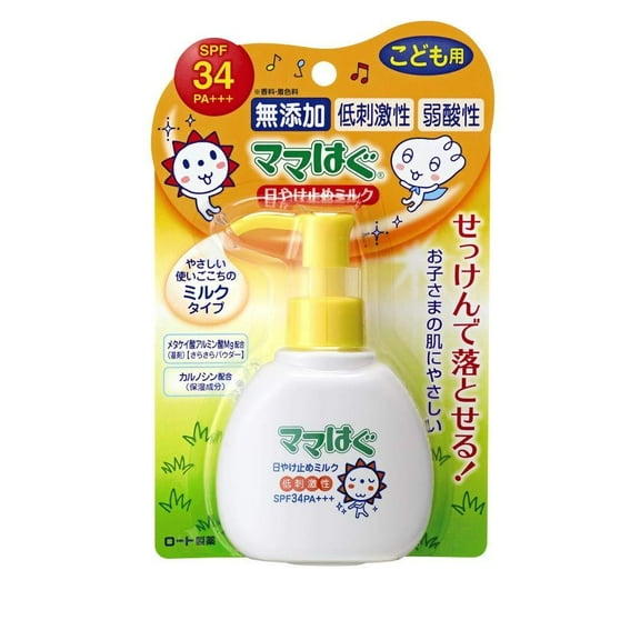 Rohto Mentholatum - Mama Hug Sunblock Milk SPF 34 PA    - 100g