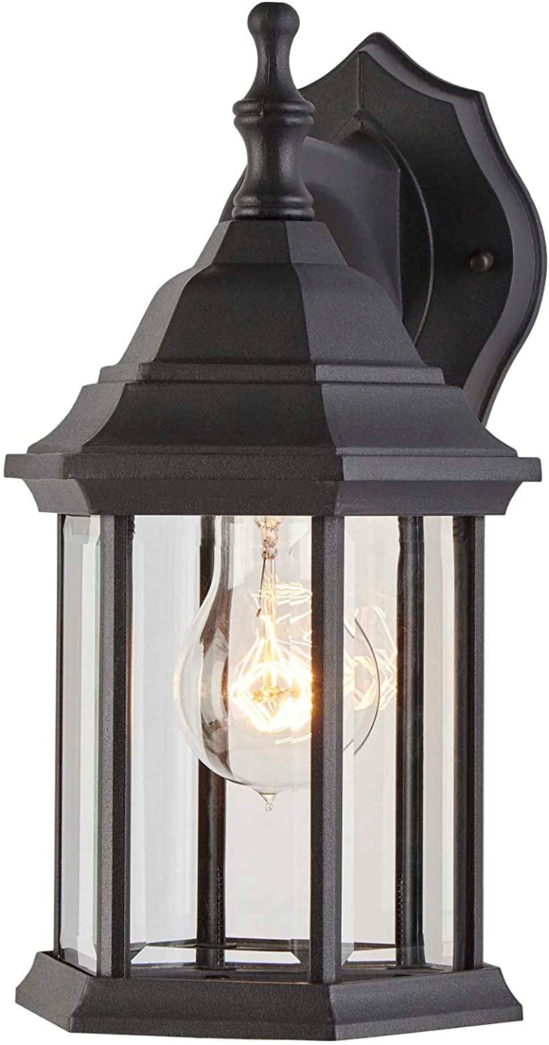 SixSided Outdoor Wall Lantern Waterproof Outdoor DownFacing
