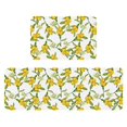 thumbnail image 1 of Garden Style Floor Mat for Indoor Use – Decorative Porch Entry Door Kitchen Rug Two Piece Carpet Floor Covering for Home and Non-, 1 of 7
