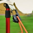 thumbnail image 3 of Visland Rope Tensioner Self-locking Regulator Rustproof Lightweight Portable Strong Load-Bearing Ergonomic Quick Fix Buckle Cord Adjuster, 3 of 7