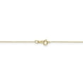 thumbnail image 4 of 10K Yellow Gold .6mm Solid Diamond Cut Cable Chain 16 Inch, 4 of 6