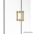 thumbnail image 3 of Contemporary 6 Inch Back to Back Shower Door Pull with Dotted Accent, 3 of 5