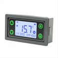 thumbnail image 3 of Controlador de Temperatura Remoto de 30 A con Pantalla Digital y Regulador de Temperatura Inteligente con Sonda y Wifi., 3 of 5